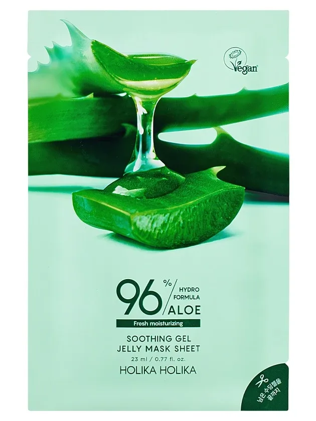 Holika Holika Aloe Hydro Formula 96% soothing gel sejas maska