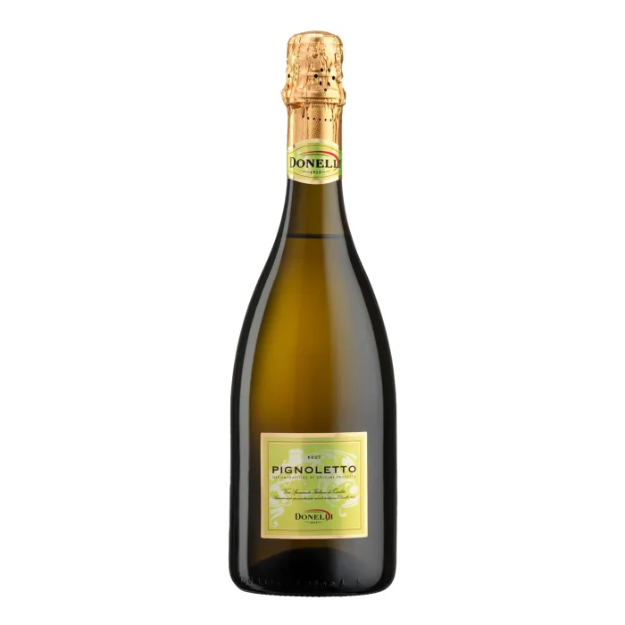 Dzirstošais vīns pignoletto vino Donelli 11% 0,75 l