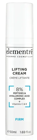 Elementre Hyaluronic Acid & Peptides sejas krēms, 50 ml