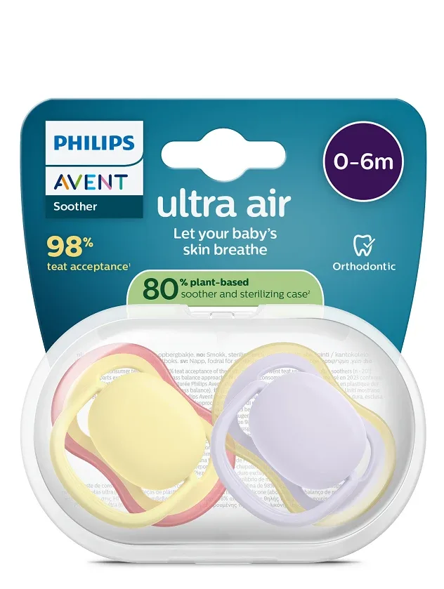 Philips Avent Ultra Air māneklītis 0-6 m, 2 gb.