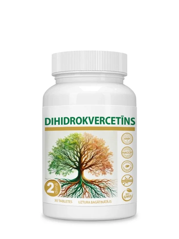 Dihidrokvercetīns 25 mg, 30 tabletes