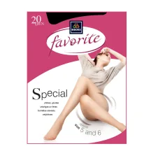 SIEVIEŠU ZEĶBIKSES FAVORITE SPECIAL PLAKANĀ IEPAKOJUMĀ 20 DEN 41155 NERO 6
