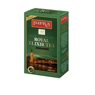 TĒJA ZAĻĀ IMPRA ROYAL ELIXIR BIG LEAF 100G