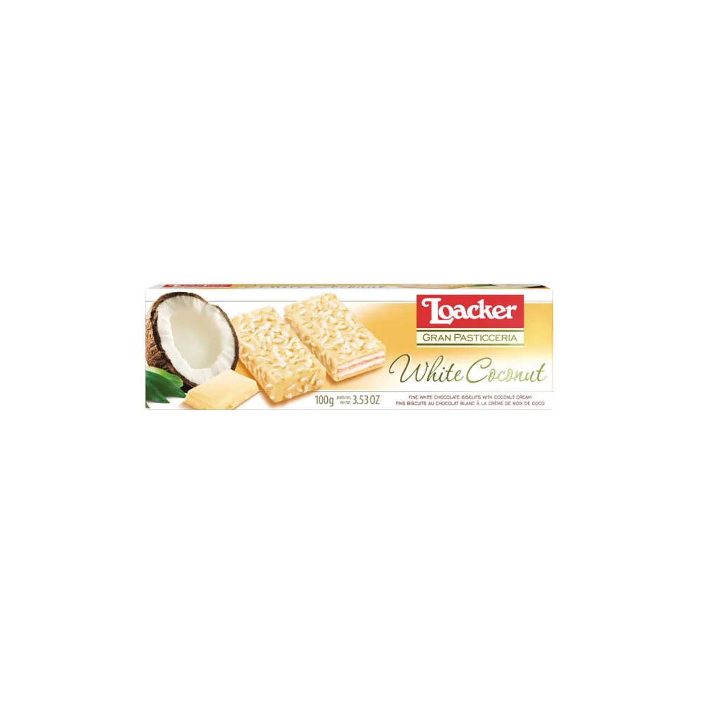 LOACKER PASTICCERIA COCONUT 100GX12