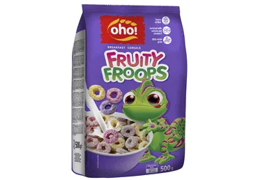 SAUSĀS BROKASTIS OHO FRUITY FROOPS 500G