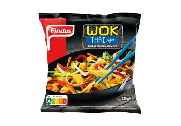 SALDĒTU DĀRZEŅU MAISĪJUMS FINDUS WOK THAI 325G