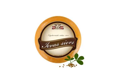 SIERS AR AMOLIŅA SĒKLĀM IEVAS SIERS KG
