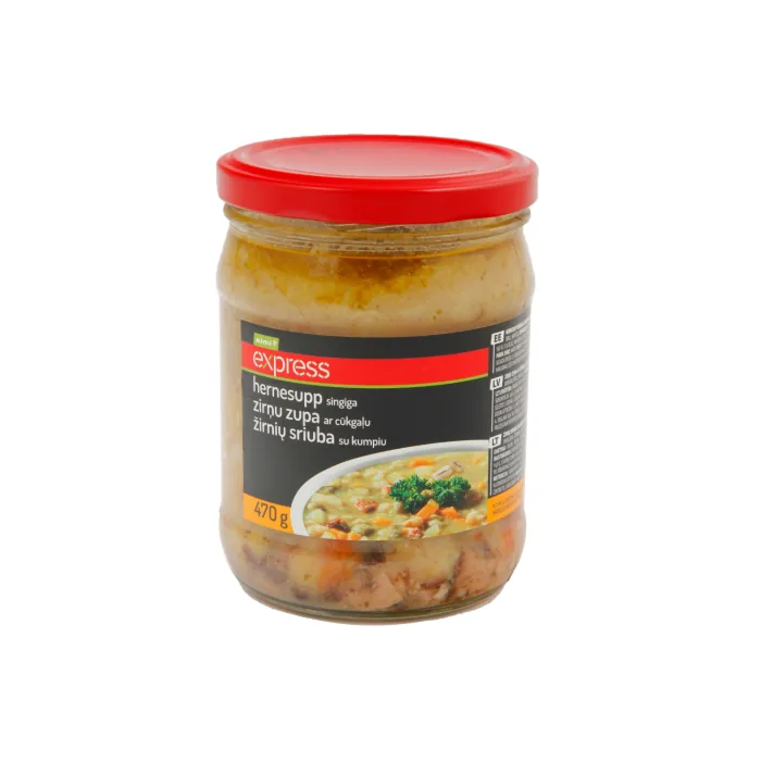 ZIRŅU ZUPA AR CŪKGAĻU RIMI EXPRESS 470G
