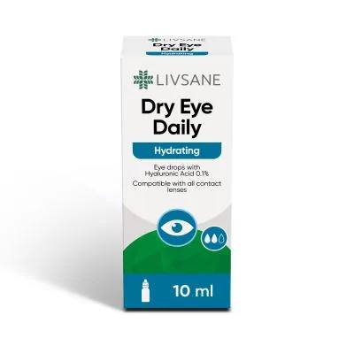 Livsane Dry Eye Daily acu pilieni 10 ml