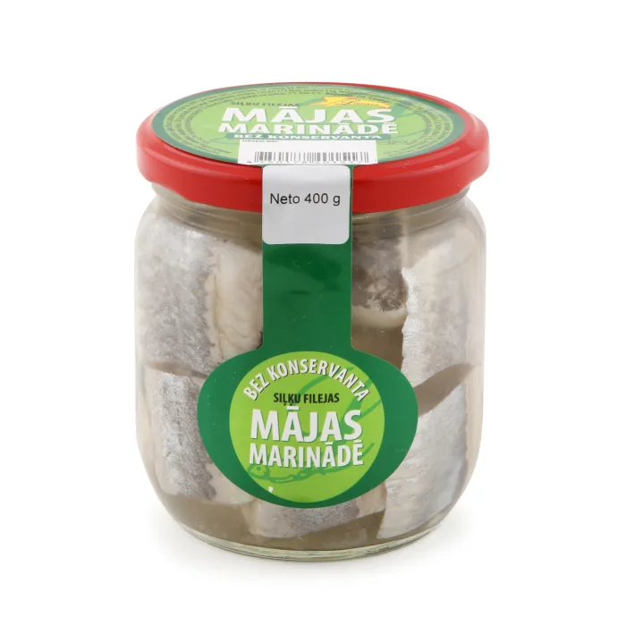 SIĻĶU FILEJAS MĀJAS MARINĀDĒ 400G/240G