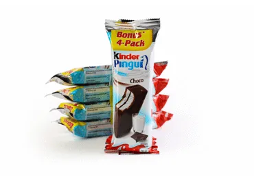BISKVĪTA BATONIŅI KINDER PINGUI 4X30G