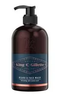 KING C.GILLETTE BEARD&FACE WASH ATTĪROŠS LĪDZEKLIS ĀDAI UN BĀRDAI, 350ML