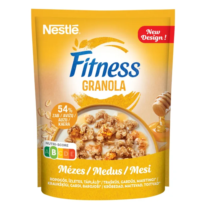 BROKASTU PĀRSLAS NESTLE FITNESS GRANOLA HONEY 300G