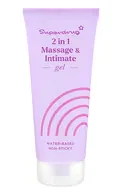 SUPERDRUG 2IN1 MASĀŽAS UN INTĪMAIS LUBRIKANTS, 200ML