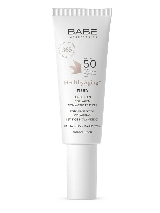 Babē Sun SPF50+ Healthy Aging super fluīds, 50 ml