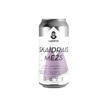 BEZALKOHOLISKAIS ALUS LABIETIS SKAIDRAIS MEŽS 0,44L