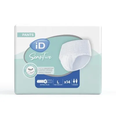 Id sensitive pants extra plus higiēniskās biksītes L N14