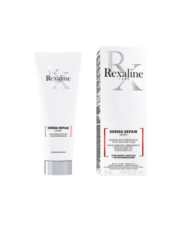 Rexaline Derma Repair barojoša atjaunojoša sejas maska, 75 ml