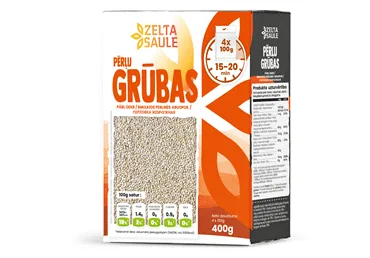 PĒRĻU GRŪBAS ZELTA SAULE 4X100G