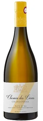Baltvīns Chemin des Lions, oak chardonnay, IGP, sauss, 13%, 0,75 l