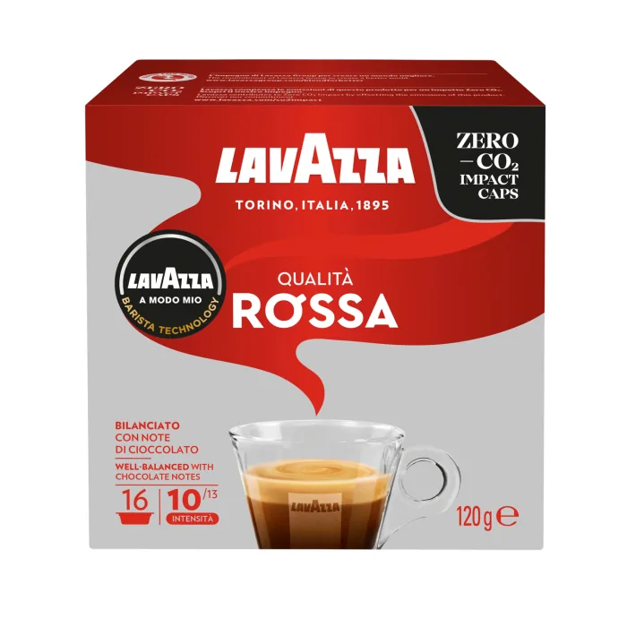 KAFIJAS KAPSULAS LAVAZZA A MODO MIO ROSSA 120G