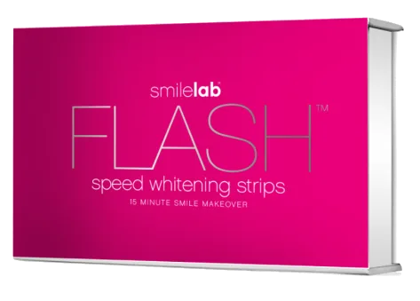 Smilelab Flash Stripes zobu balināšanas plāksnītes, 10 gab.