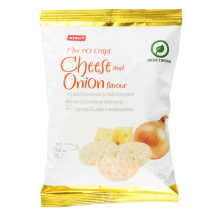 MINI RĪSU ČIPSI RIMI AR SIERA UN SĪPOLU GARŠU 60G