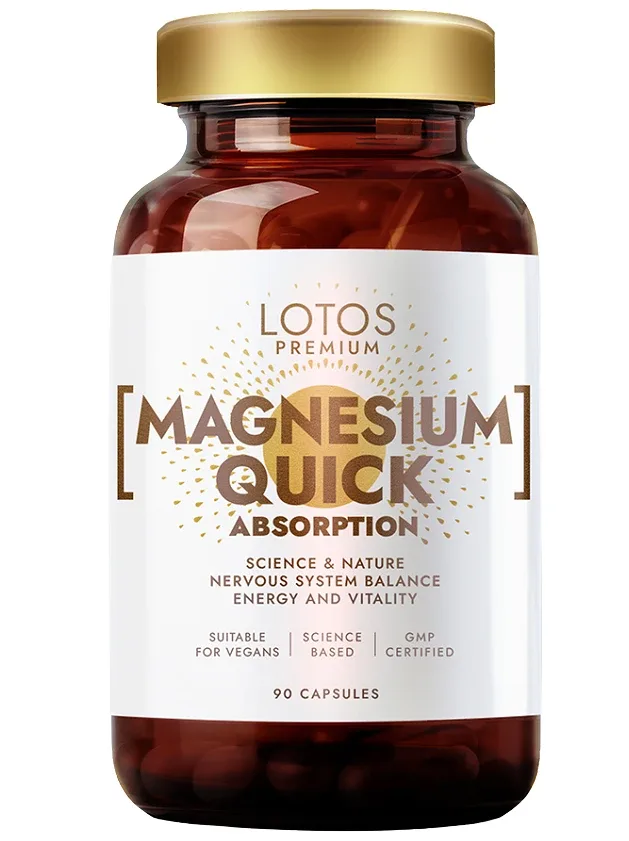 Lotos Premium Magnesium Quick Absorption, 90 kapsulas
