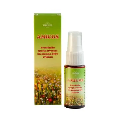 Amicos kāju dezinfekcijas aerosols 20 ml