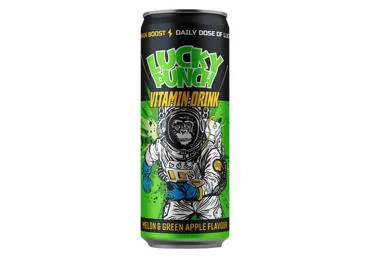 GĀZĒTS DZĒRIENS LUCKY PUNCH MELON-APPLE 0,33L D