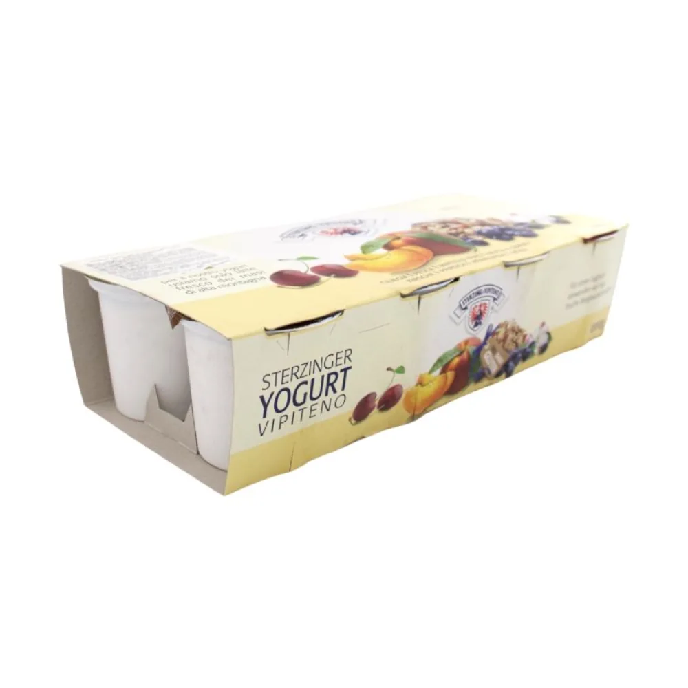 JOGURTS AR GRAUDIEM, AUGĻU ASORTI, 8X125G STERZING VIPITENO