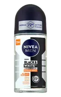 NIVEA MEN BLACK&WHITE ULTIMATE IMPACT RULLĪŠA ANTIPERSPIRANTS, 50ML