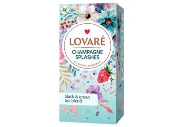 TĒJA LOVARE CHAMPAGNE SPLASHES 24X2G