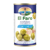 ZAĻĀS OLĪVAS EL FARO AR TUNCI 370ML/150G