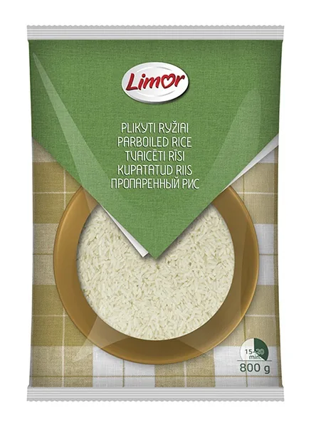 RĪSI AR TVAIKU APSTRĀDĀTI LIMOR, 800G