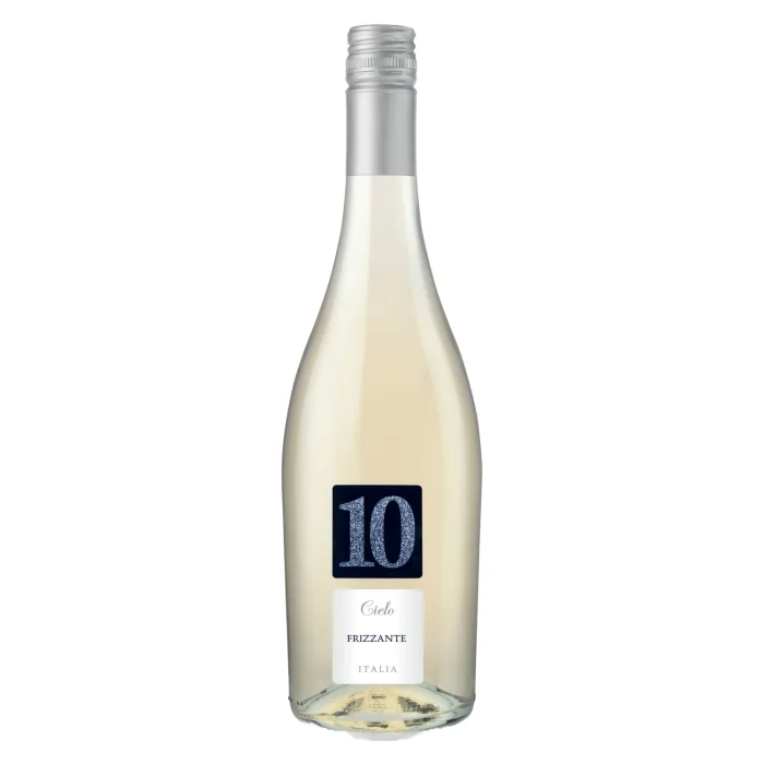 Dzirkstošais vīns Cielo 10 bianco frizzante garganega/trebbiano veneto pussausais 10% 0,75 l