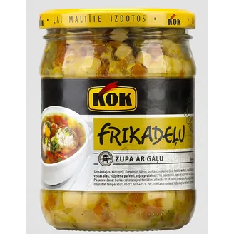 ZUPA KOK FRIKADEĻU AR GAĻU 480G
