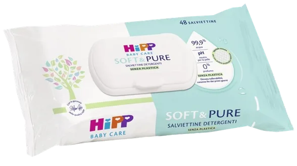 Hipp Babysanft mitrās salvetes, 48 gab.