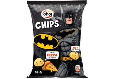 ČIPSI OHO BATMAN AR PICAS GARŠU 50G