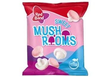 ŽELEJAS KONFEKTES MUSHROOMS RED BAND 100G