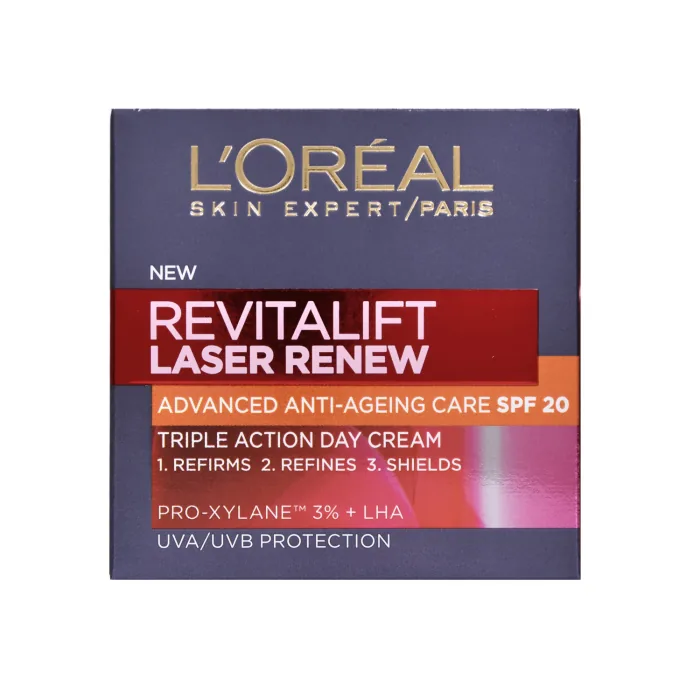DIENAS KRĒMS L'OREAL PARIS DE REVITALIFT LASER SPF20 50ML