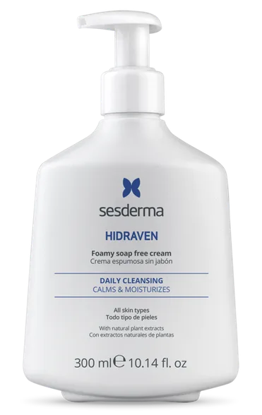 Sesderma Hidraven Foamy Soap-Free attīrošs krēms, 300 ml