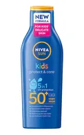 NIVEA SUN KIDS PROTECT&CARE SPF50+ SAUĻOŠANĀS LOSJONS, 200ML
