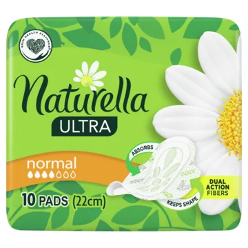 HIGIĒNISKĀS PAKETES NATURELLA ULTRA NORMAL, S1, 10 GAB.