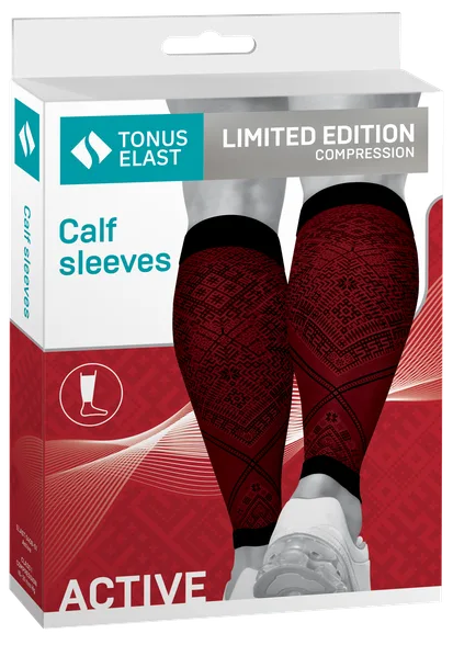 Tonus Elast Latviska Dizaina Limited edition, 0408-01 active, bordo/melns, 1.aug., 4.izm. kompresijas getras, 1 gab.