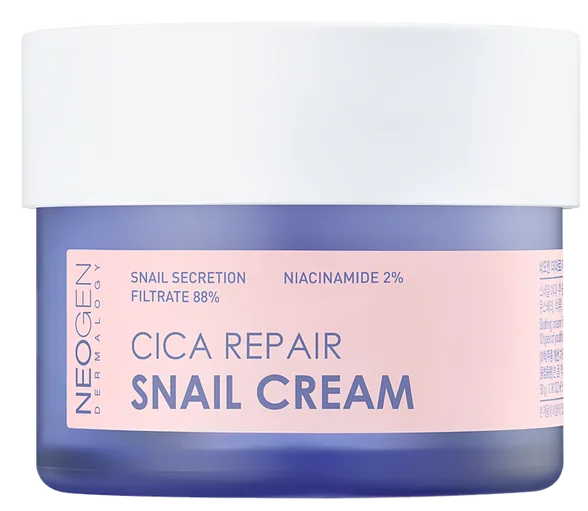 Neogen Dermalogy Cica Repair snail sejas krēms, 50 g