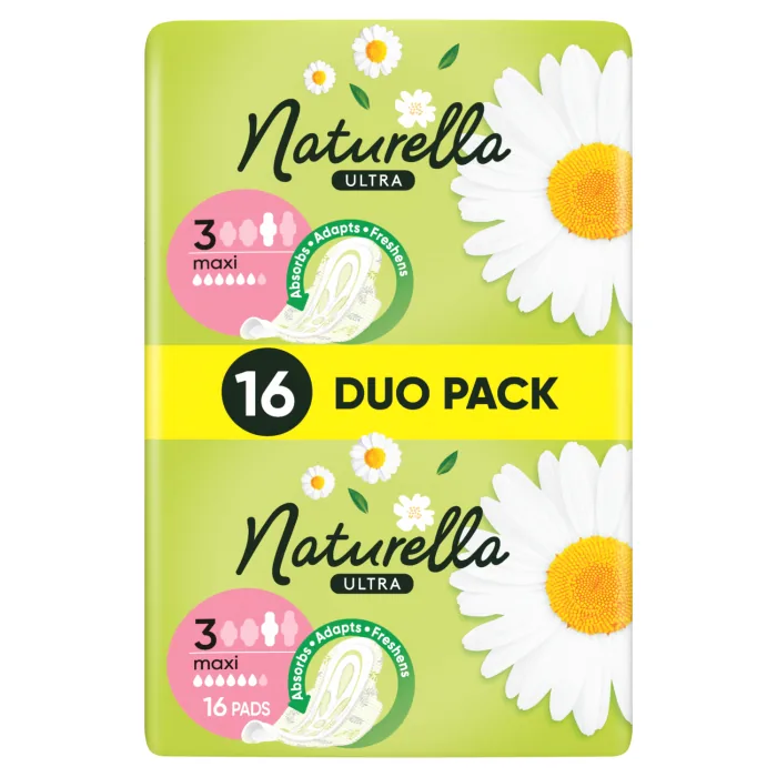 HIGIĒNISKĀS PAKETES NATURELLA ULTRA DUO SUPER+ 16GAB.