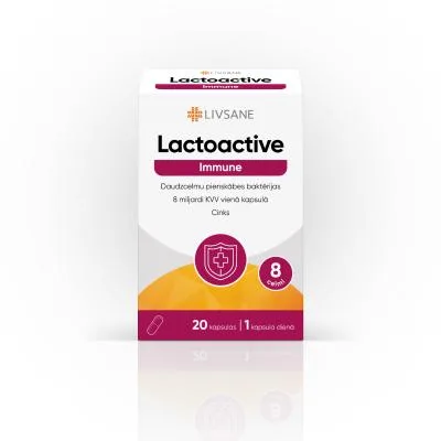 Livsane Lactoactive Immune kapsulas N20