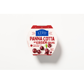 DESERTS LIDO PANNA COTTA AR ĶIRŠIEM SĪRUPĀ 180G