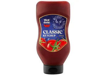 KEČUPS KLASISKAIS WELL DONE 480G